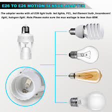 Luxon Infrared Motion Sensor Light Bulb E26 E27 Base Luxon