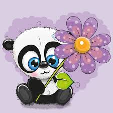 92,000+ vectors, stock photos & psd files. Cute Panda With Flower Cartoon Vector 01 Free Download