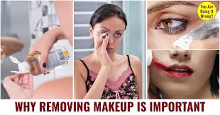how to remove makeup from face