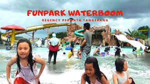 Merupakan salah satu kolam renang yang berada di kota tangerang. Fun Park Waterboom Tangerang Funpark Rajeg Kotabumi Tangerang Banten Youtube