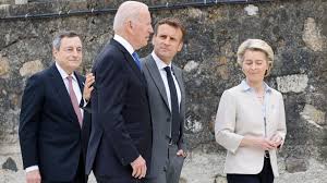 The leaders of the g7 and the european union (eu) gather on the beach at carbis bay in saint ives, cornwall, for the. Bkfpqpb8c Wram