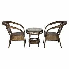 Plastic Indigor Outdoor Patio 2 Chairs
