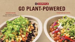 a vegan bowl from chipotle