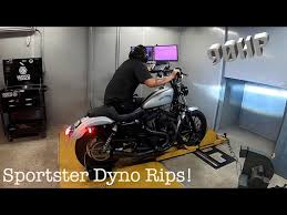 90hp clubstyle sportster on dyno you