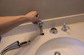 uninstall moen bathroom faucet