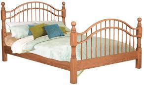 Country Double Bow Bed From