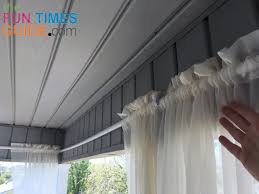 Diy Curtain Rods For Outdoor Porch