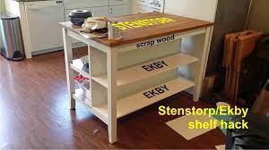 Adding Shelves To The Stenstorp Kitchen