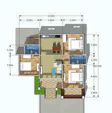 one and a half y house floor plan