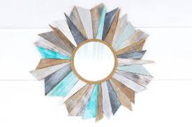 Sunburst Mirror Using Scrap Wood