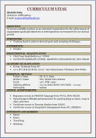 The     best Resume format for freshers ideas on Pinterest   Resume format  free download  Resume format download and Sample resume format SlideShare