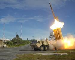 THAAD interceptor missile