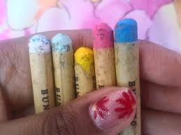 diy cleaning old oil pastels how to