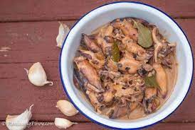 adobong pusit sa gata panlasang pinoy