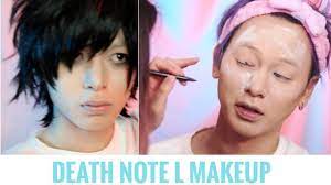note cosplay makeup l you