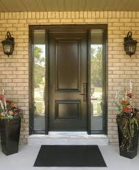 Steel Front Entry Door With Full Glass
