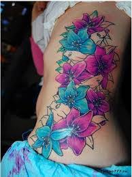 hawaiian flower tattoos meaning design