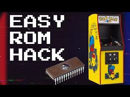 arcade game with a simple rom hack