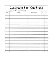 Sign In Templates Volunteer Sign Up Sheet Templates Sign In Sheet