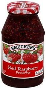 smuckers red raspberry preserves 32