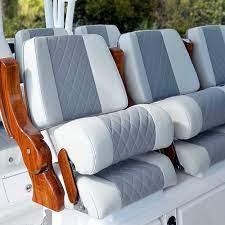 yacht bench seat bolster helm