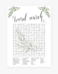 Here are the best ones for android! Wedding Word Search Game Printable Greenery Theme By Hero Word Search Hd Png Download Kindpng
