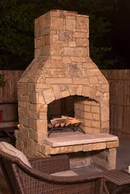 Outdoor Fireplace Kits Masonry