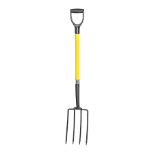 43 in garden fork with d handle