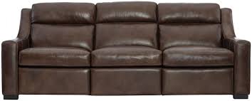 germain leather power sofa by bernhardt