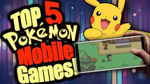 TOP 5 POKEMON GAMES FOR ANDROID AND IOS! Pokemon Mobile Games! - YouTube