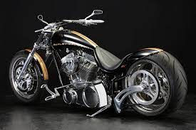 one of a kind motorcycle has old harley