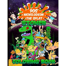 splat stoner coloring book