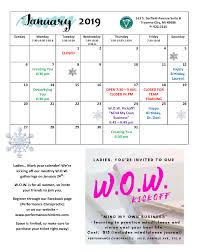 Monthly Calendar Performance Chiropractic