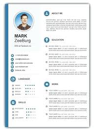 Template Resume Word Free Download Download Resume Template