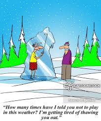 Man shoveling snow off of roof. Snow Golf Cartoon Page 1 Line 17qq Com