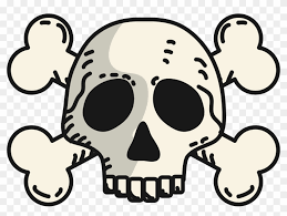 The image can be easily used for any free creative project. Vector Transparent Library And Crossbones At Getdrawings Skull And Crossbones Transparent Colorful Clipart 395048 Pikpng