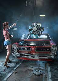 Mitsubishi gto, gto, girls & cars. Dragster Girl On Behance