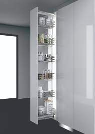 dynamic tall larder pull out mechanism