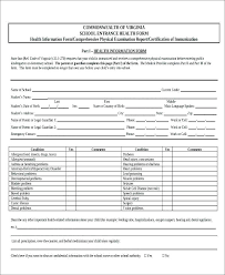 Patient Medical History Form Template Family Free Templates