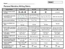 Rubric for Narrative Writing   Fourth Grade Young Teacher Love