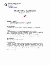 Phlebotomy Cover Letter Template Samples Letter Template Collection