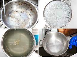 how to clean stainless steel pots and pans