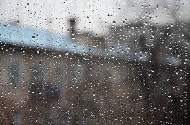 Raindrops Window Rain Glass Blur