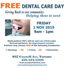 free dental care day
