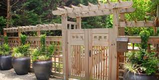 Garden Gate Ideas Wrought Iron Wooden