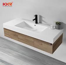 Find a local artisan to build custom bathroom cabinets here China Custom Size Solid Surface Stone Bathroom Sink Vanity Top China Sink Vanity Top Bathroom Sink Vanity Top
