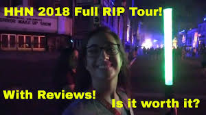 is the hhn 2018 rip tour worth it full