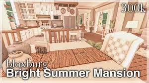 bloxburg bright summer mansion