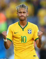 Brazilian soccer football player young happiness joy kneeling ma. Neymar Jr Hd Images Brazil The Best Undercut Ponytail