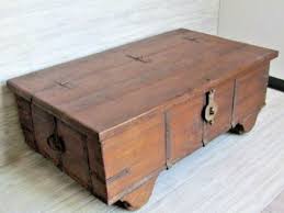 Rustic Old Chest Coffee Table